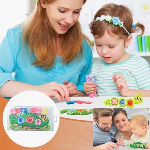 Educational Montessori busy toy set for sensory development
