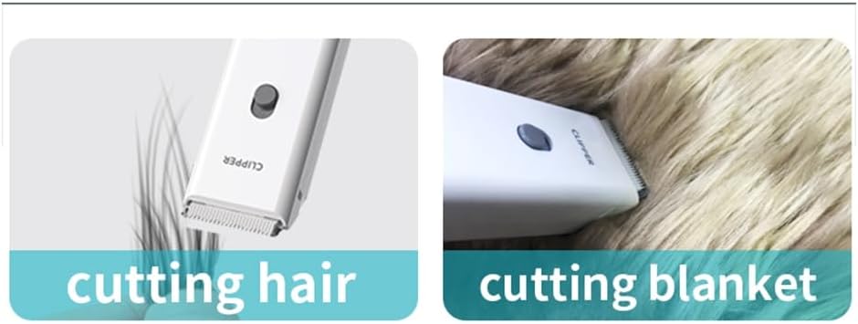 Lhnjimrsy professional pet hair clippers close up