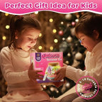 JOYEEMAX Unicorn Light-Up Terrarium Kit for Kids - LED Night Light Birthday Gift for Girls Ages 4 5 6 7 8-12 Year Old - Unicorn Toys for Girls - DIY Arts and Crafts Kit for Kids - Image 6