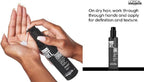 Premium salon style packaging of imported L'Oréal Professionnel heat protection lotion