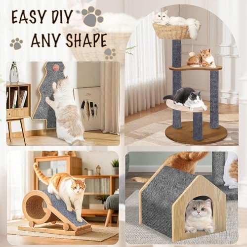 Self adhesive heavy duty pet claw guard package contents with screws