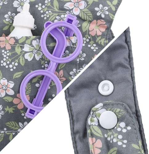 Gagaku doll carrier gray leaf packaging and accessories