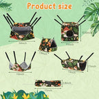 Yeyeplum rat cage accessory kit displaying the double decker hanging hammock.