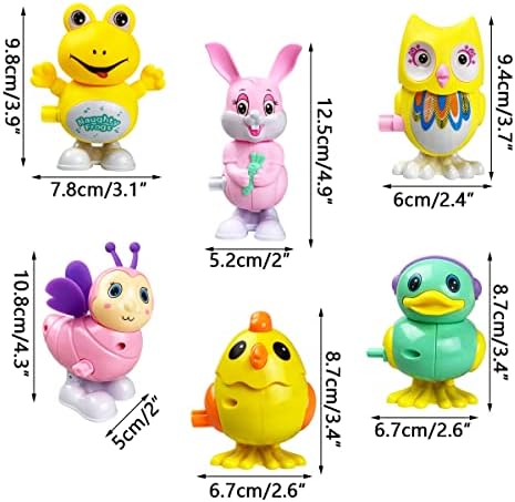 Anditoy six piece children holiday gift pack arranged neatly inside a party favor basket.