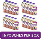 Group of 16 Happytot oatmilk pudding pouches in original packaging