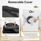 Non-slip bottom design of the GGIB calming dog bed preventing slipping on smooth surfaces.