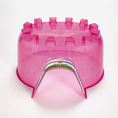 Kaytee Igloo Habitat Hideout For Pet Rabbits, Ferrets, Guinea Pigs, and Other Small Animals, Giant - Image 3