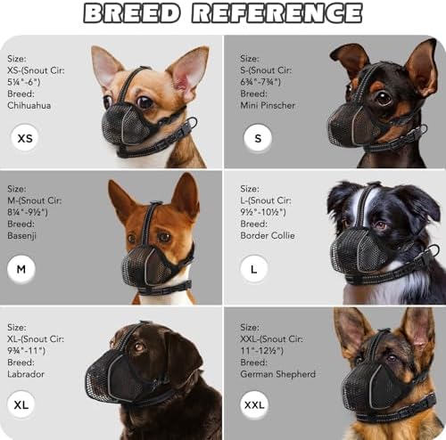 Adjustable strap system on Bonthee mesh dog muzzle