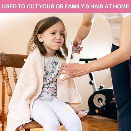 TagRecove DIY hair tools demonstrating secure grip on fine hair sections for trimming bangs