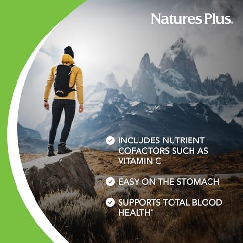 Hema-Plex iron supplement pills with B12 and folate for red blood cells