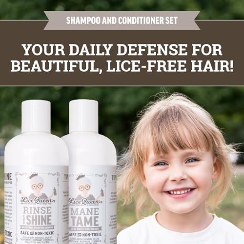Lice Queen sulfate free hydrating shampoo with essential oils for kids