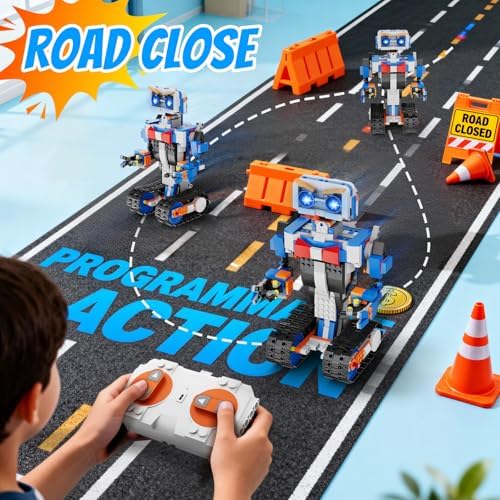 Okk engineering robot toy showing crawler track design