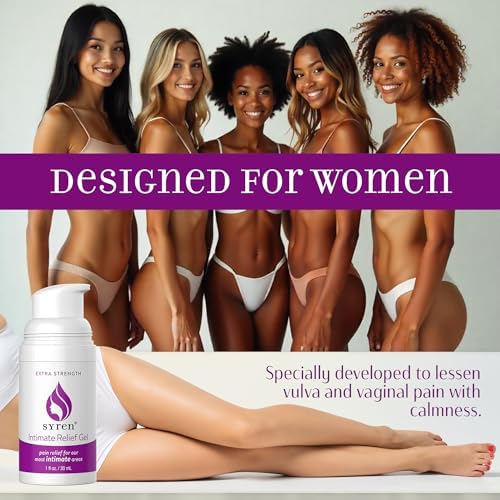Medical strength numbing gel for sensitive vulvar skin and dryness