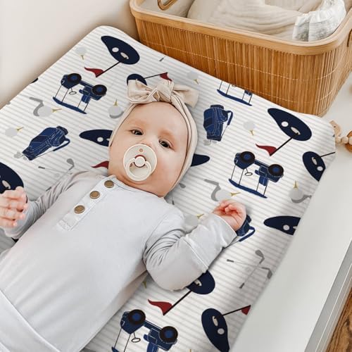 EyMzcod breathable changing mat sheet overhead layout