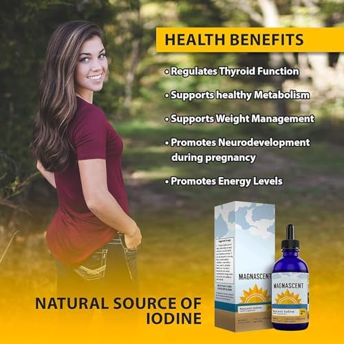 Magnascent high potency 2 percent iodine supplement packaging