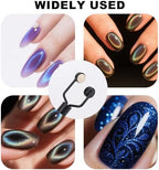 Xanthelle black magnetic nail styling tool kit