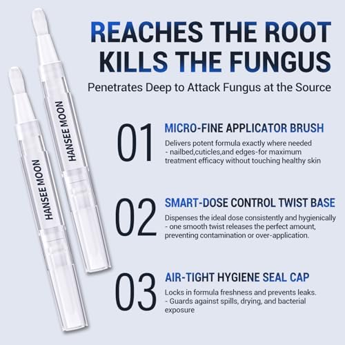 Side view of GemÃ¤chlich ZuHause nail repair pen for brittle nails
