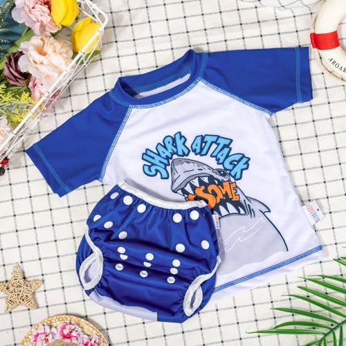 Alvababy 2-piece summer swim set full packaging view