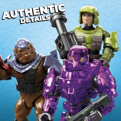 Detailed close up of collectible game accurate miniature character with weapon