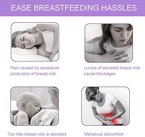 Set of two Gbrand breast therapy pads in purple packaging