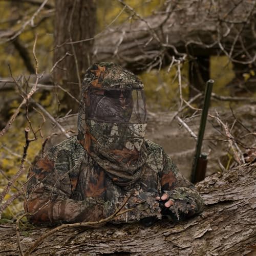 Adjustable cuffs and waist features on Tongcamo mosquito net suit