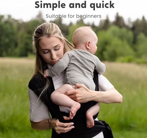 One size fits all CuddleBug sling back tying method view