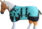 Challenger 1200D Miniature Weanling Donkey Pony Horse Foal Winter Blanket Teal 51945 - Image 13