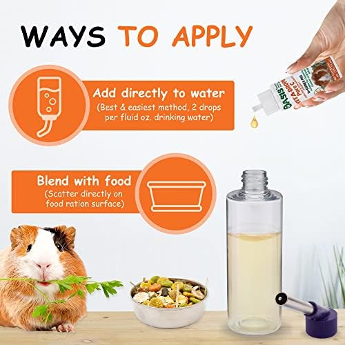 Kordon Oasis liquid vitamin C drops for small pets