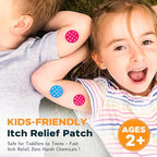 USA imported YARKOR bug bite patches showing forty eight count sticker sheets