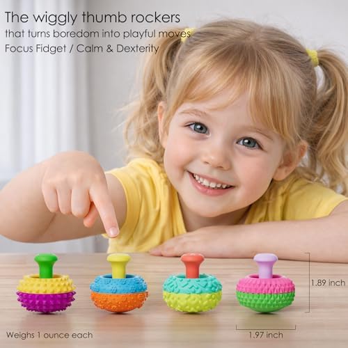 Durable and non toxic silicone thumb swing mechanism desk toy for office stress relief