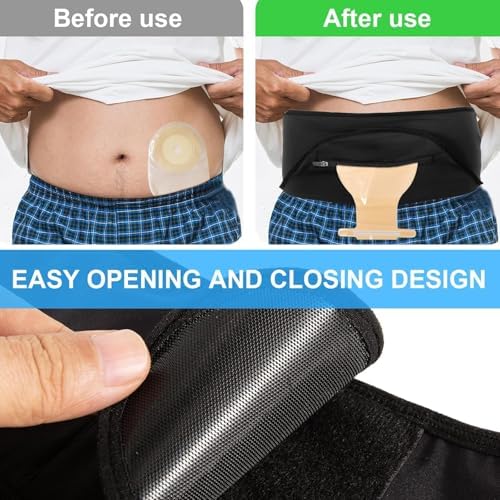 FSUHHIAD moisture-wicking hernia prevention belt closure mechanism close up