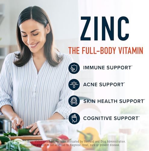 Zinc and magnesium tablets style beadlets for acne and clear skin health care
