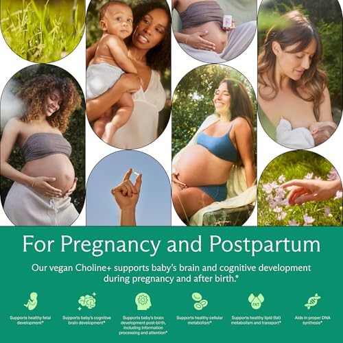 Needed Prenatal Choline liquid capsules close up view