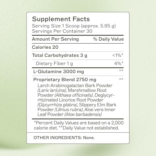 Amy Myers MD Leaky Gut Revive supplement ingredients label