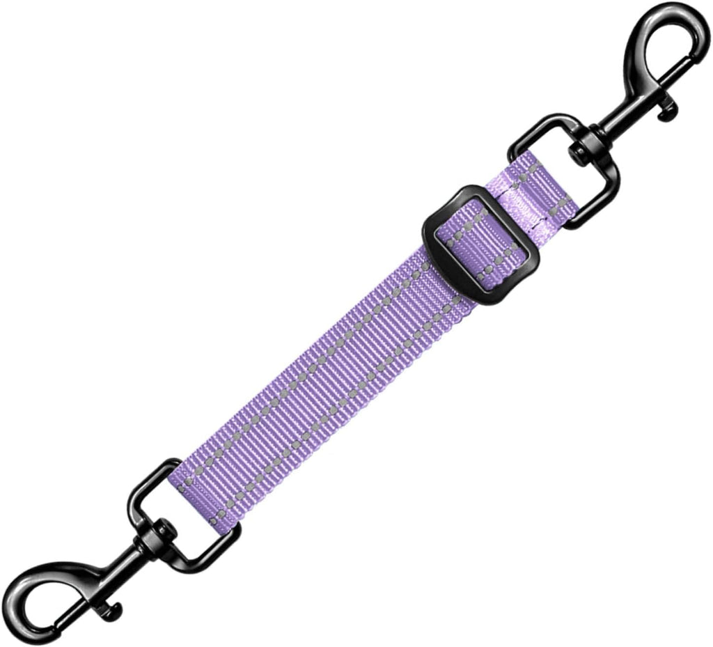 Dog Collar Safety Clip, Reflective Double-Ended Backup Connector for Harness to Collar, Adjustable Safety Clip for Prong, Pinch Collars, Prevents Escapes & Accidental Disconnection - Image 15