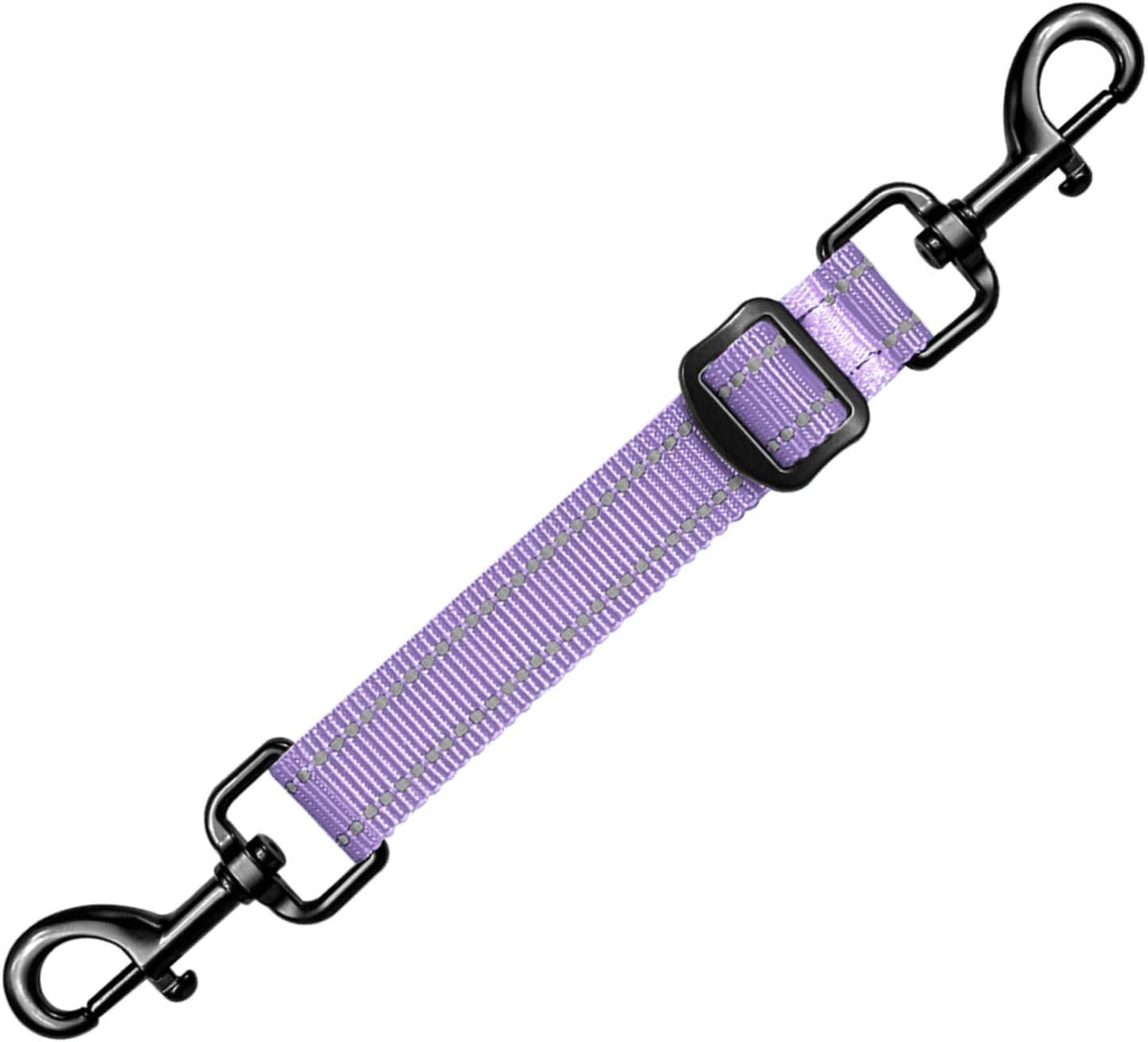 Dog Collar Safety Clip, Reflective Double-Ended Backup Connector for Harness to Collar, Adjustable Safety Clip for Prong, Pinch Collars, Prevents Escapes & Accidental Disconnection - Image 15