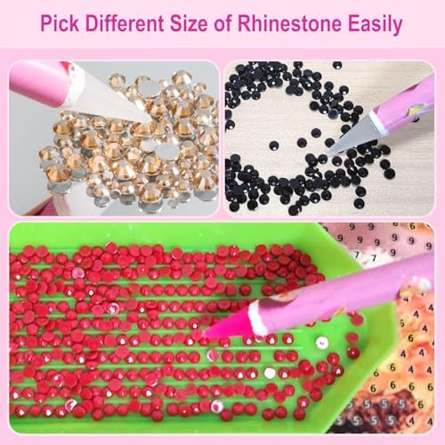 Professional nail art setup with Jinjinanv 10 pack picker tools