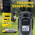 Dogtra 280X professional grade remote trainer demonstrating the LED light feature