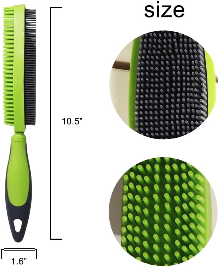 Godiyyer dual-sided pet hair remover for upholstery