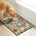 Cuslnox Quick Dry Dog Mat anti skid rubber backing
