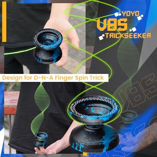 ShungRu V8s yoyo showing the central finger spin hub design
