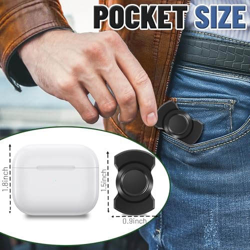 Polished silver magnetic fidget slider and clicker toy showing premium metal texture