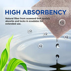 Antimicrobial non stick silver dressings individually packaged for sterile wound care