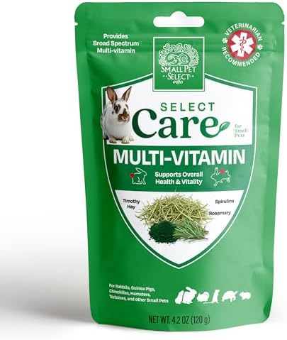 Small Pet Select Timothy hay based multivitamin biscuits for rabbits