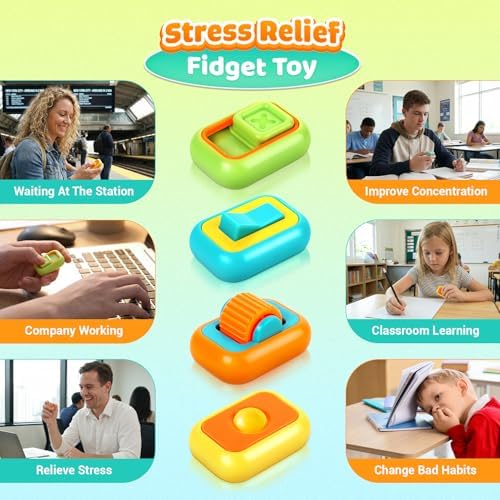 Pocket sized stress relief pocket stones for autism calming hands