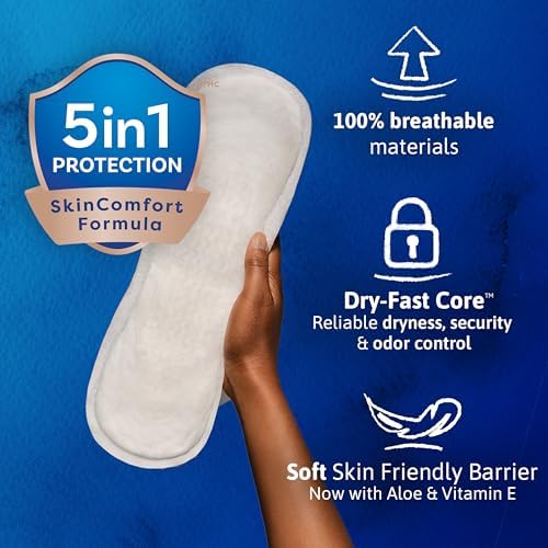 TENA Sensitive Care Maximum Absorbency pads packaging showing 5-drop rating for women.
