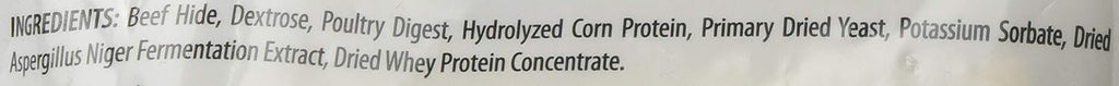 Authentic USA imported Ceva dog dental chews container highlighting the dual enzyme plaque and tartar removal benefit