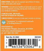 The Vitamin Shoppe Pycnogenol antioxidant botanical extract ingredients label