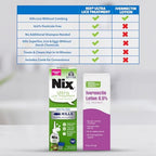 Nix Ultra 4 ounce bottle with labels indicating superlice killing power.