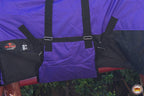 Hilason ripstop outdoor horse cover purple seventy two inches size